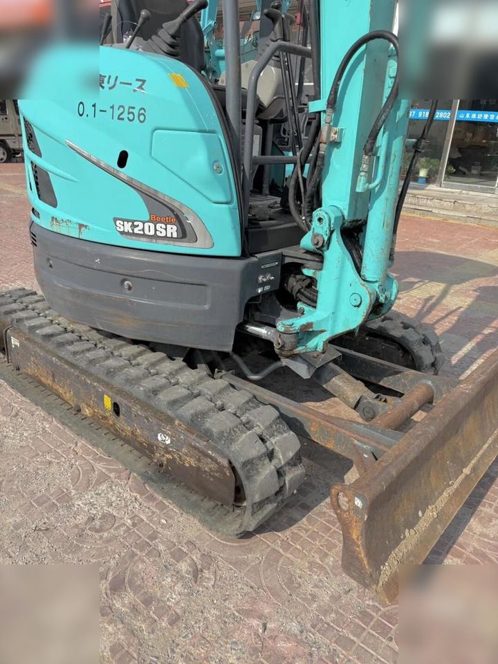 2017 Kobelco SK20SR-5 mini excavator side view 2017 Kobelco SK20SR-5 mini excavator side view