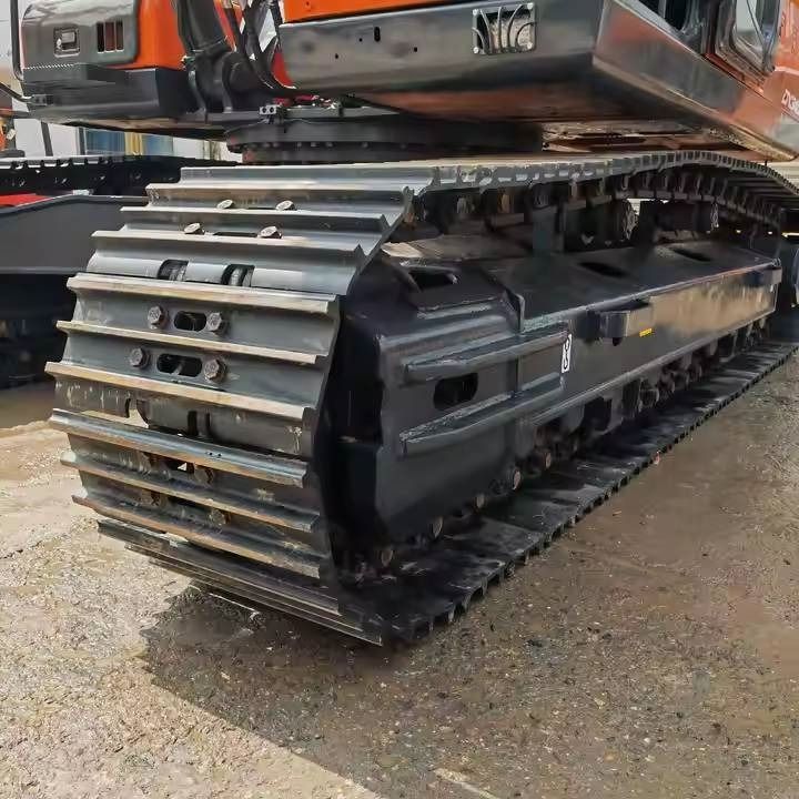 2024 Doosan DX340LC crawler excavator undercarriage view