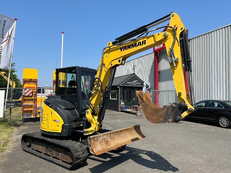 2020 Yanmar ViO50-6 mini excavator, side view