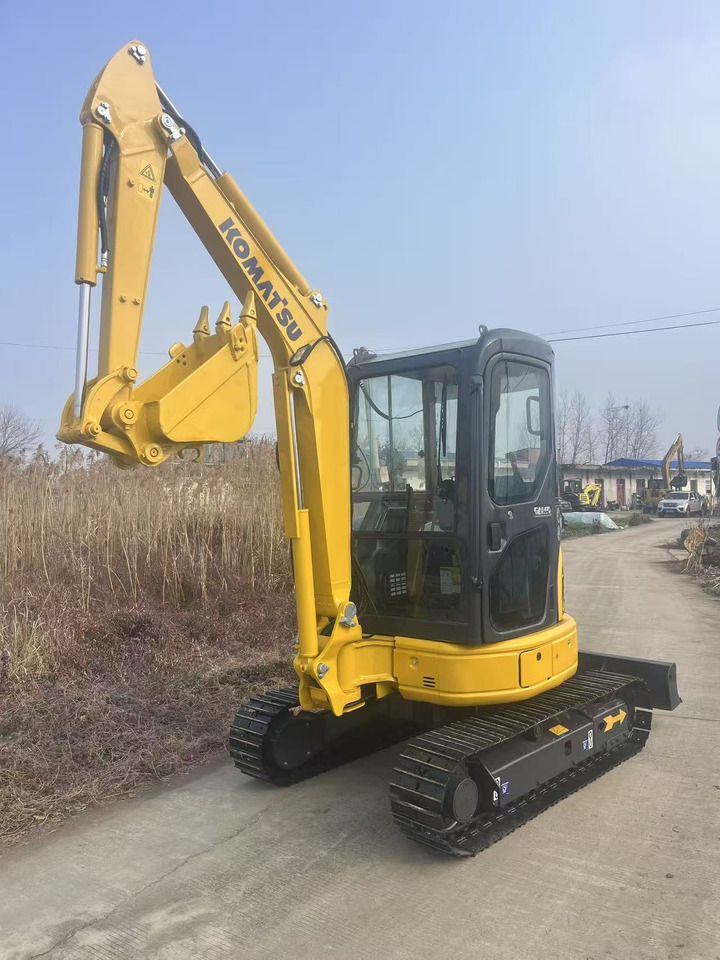 2023 Komatsu PC35MR mini excavator, side view