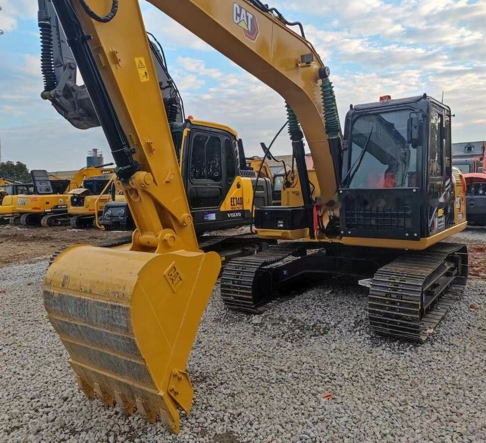 Caterpillar 312D2GC crawler excavator, front three-quarter view