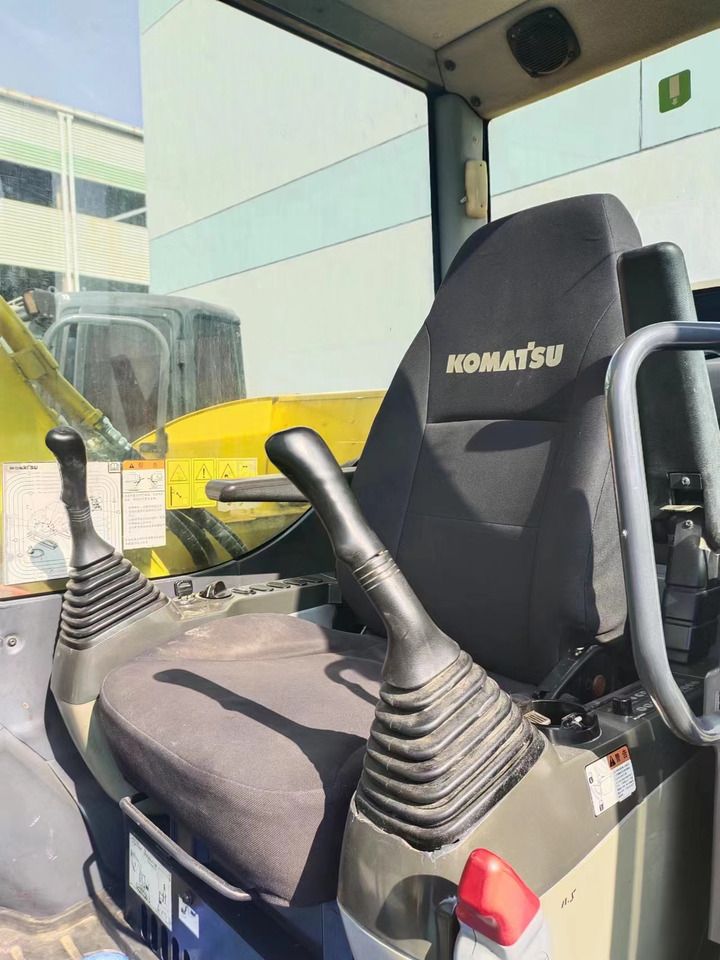 2022 Kobelco PC60-8 mini excavator interior view 2022 Kobelco PC60-8 mini excavator interior view