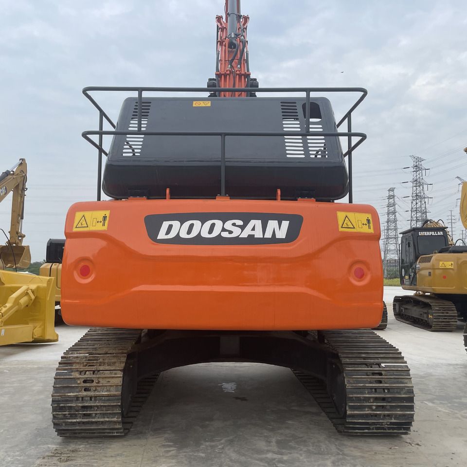 2021 Doosan DX300 crawler excavator rear view 2021 Doosan DX300 crawler excavator rear view