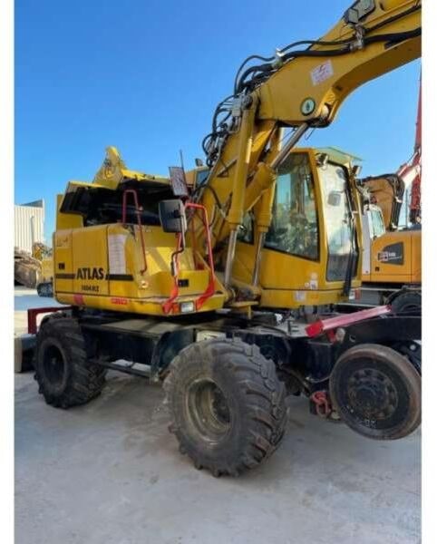 2015 Atlas 1404 M Z wheel excavator, side view