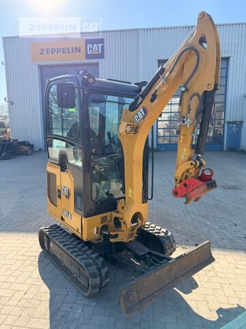 2022 Caterpillar 301.6-05A mini excavator, front three-quarter view 2022 Caterpillar 301.6-05A mini excavator, front three-quarter view