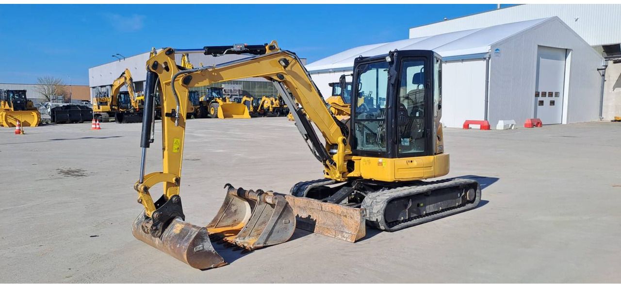 2021 Caterpillar 305E2 crawler excavator, side view 2021 Caterpillar 305E2 crawler excavator, side view
