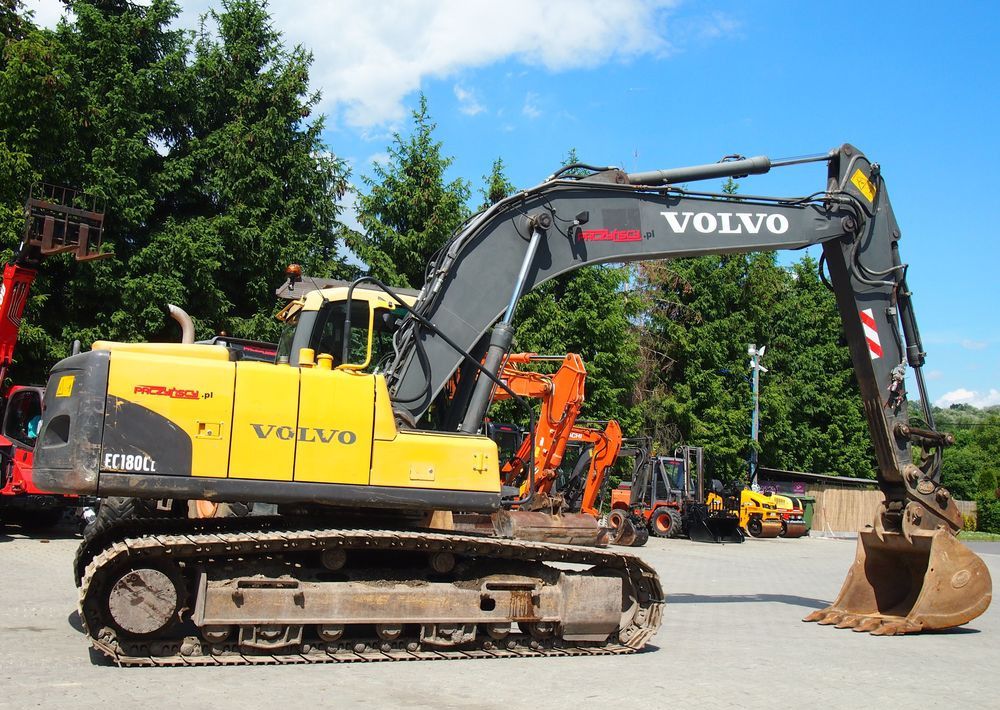 2008 Volvo EC180CL crawler excavator, side view 2008 Volvo EC180CL crawler excavator, side view