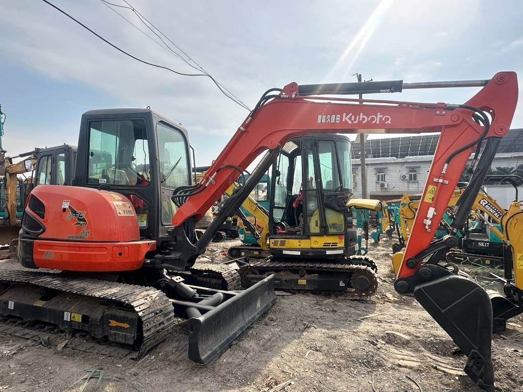 2023 Kubota U35 mini excavator side view 2023 Kubota U35 mini excavator side view
