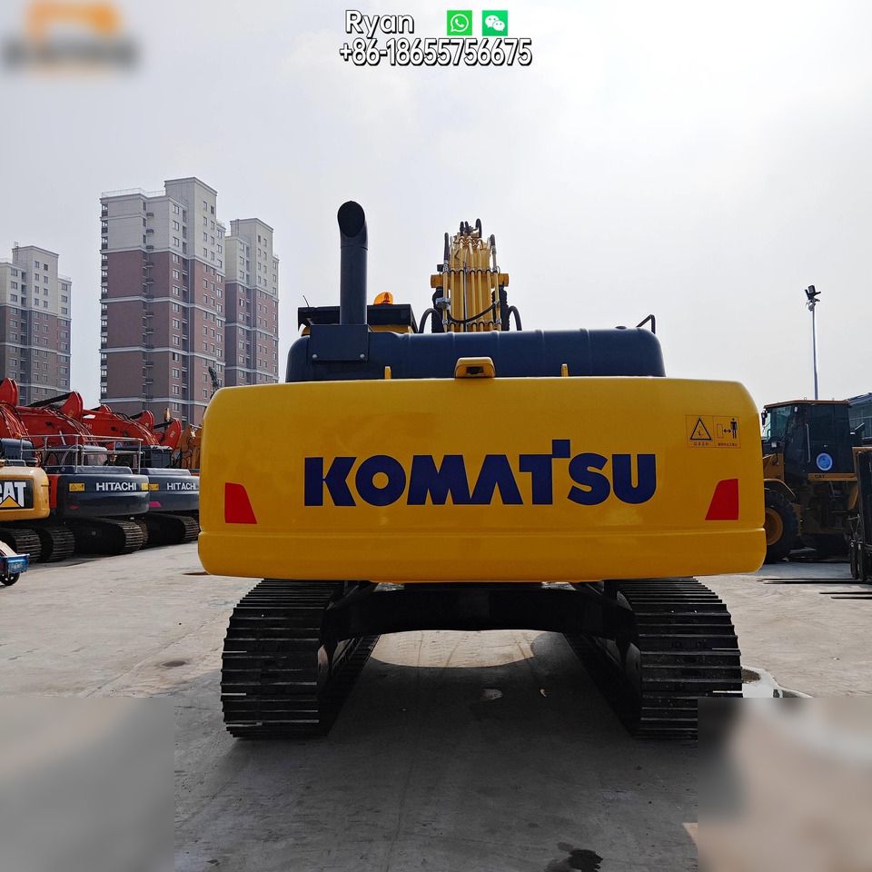 2014 Komatsu PC360-7 crawler excavator, rear view 2014 Komatsu PC360-7 crawler excavator, rear view