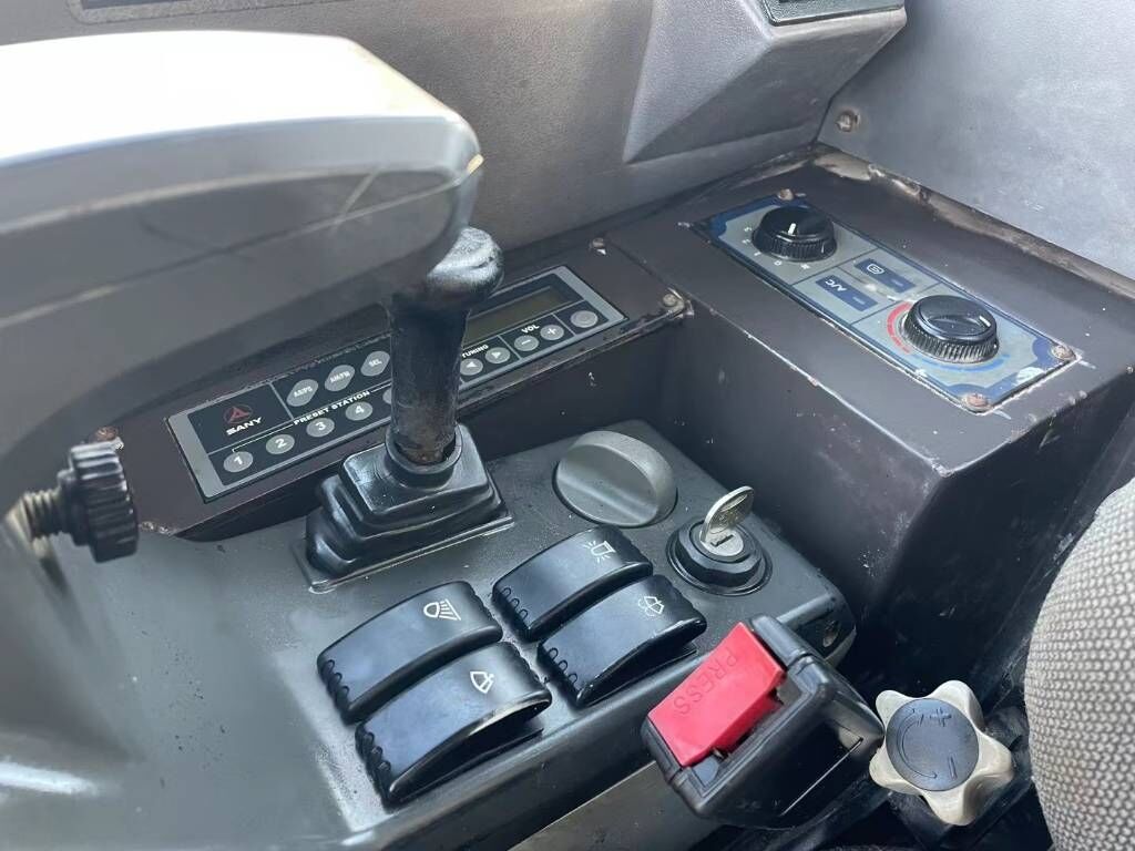 2024 Sany SY35U Mini Excavator interior control panel view 2024 Sany SY35U Mini Excavator interior control panel view
