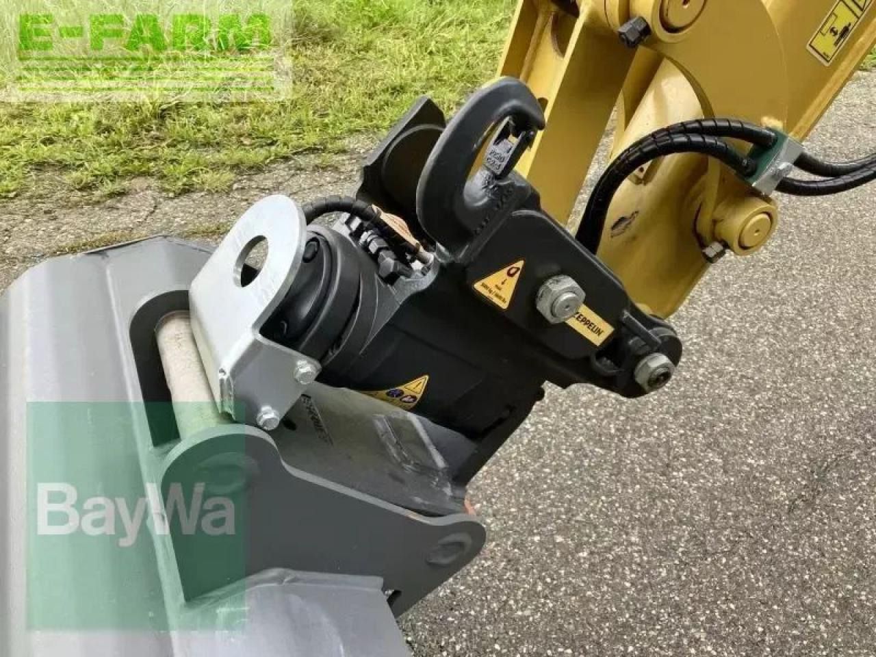 2023 Caterpillar 303.5CR-07A mini excavator quick coupler and bucket detail