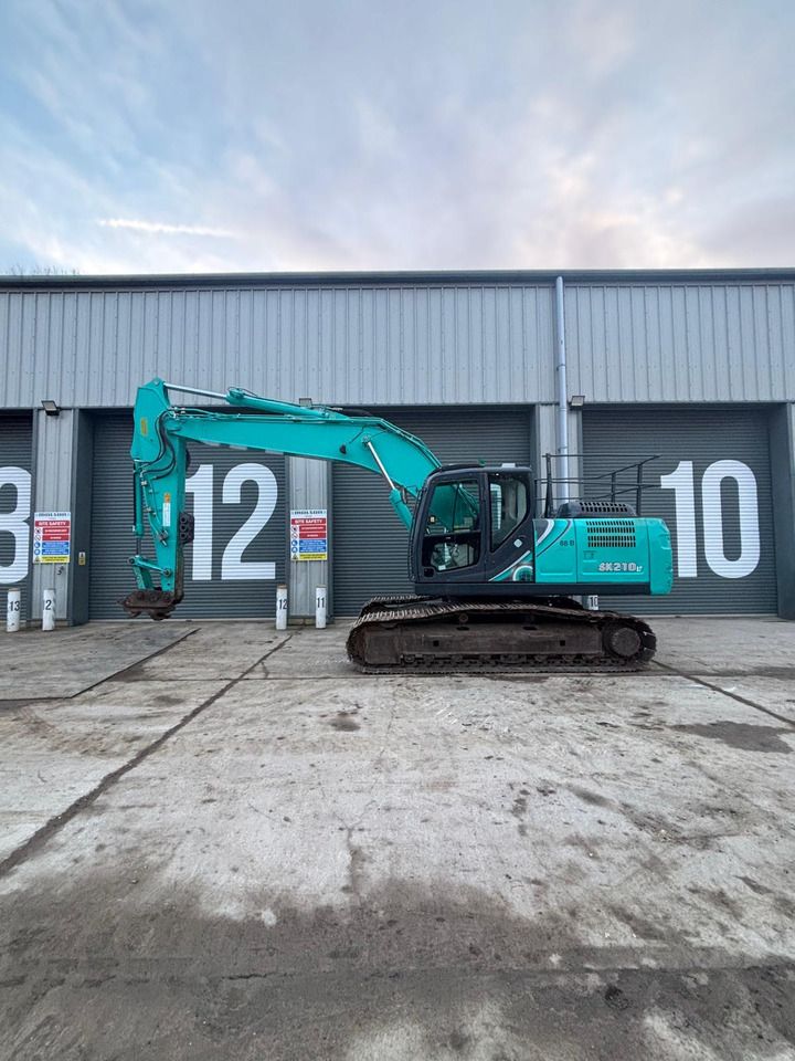2019 Kobelco SK210LC-10 crawler excavator, side view