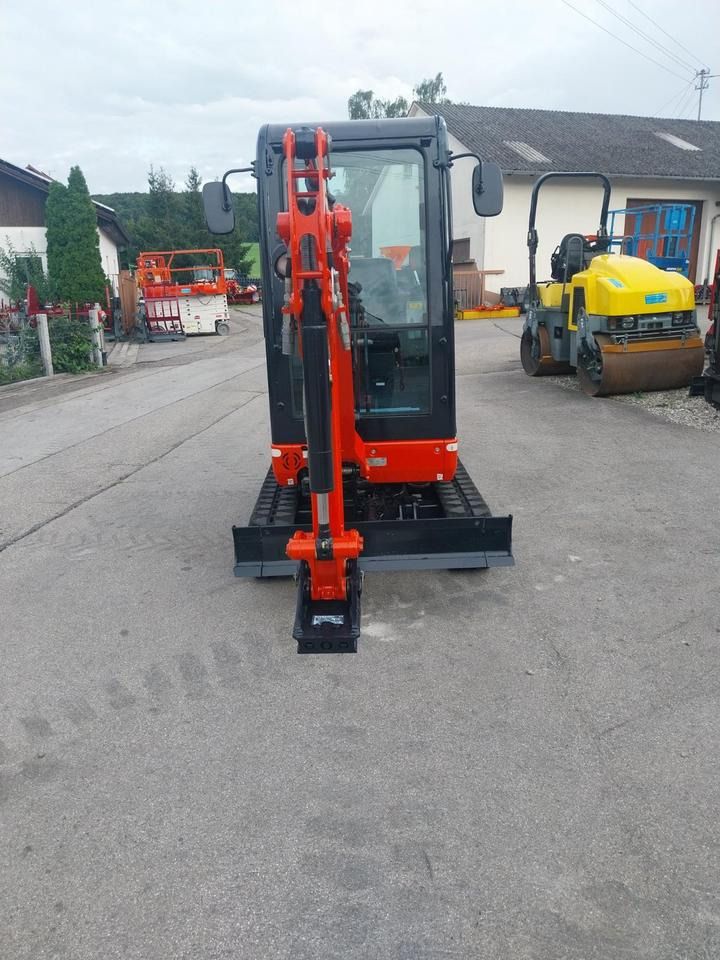 2014 Takeuchi KX 016-4 mini excavator, front view