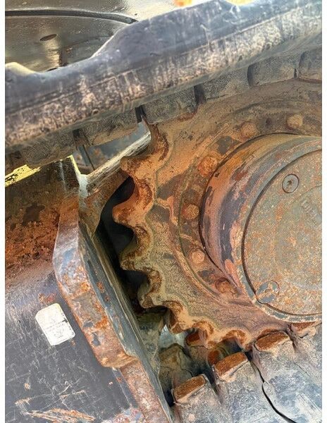 2016 Doosan DX85R-3 crawler excavator track drive sprocket detail