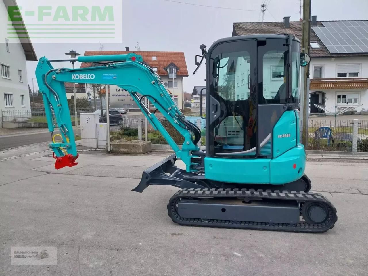 2019 Kobelco SK35 SR mini excavator, side view 2019 Kobelco SK35 SR mini excavator, side view