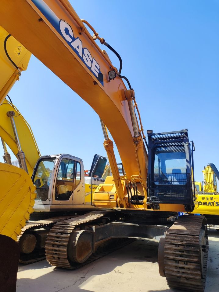 2017 CASE CX460 crawler excavator, low angle view