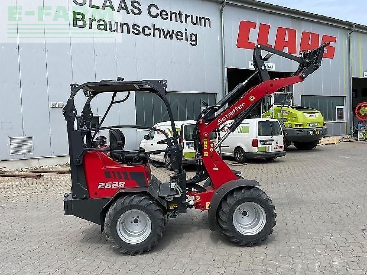 2023 Schäffer 2628 mini excavator, side view