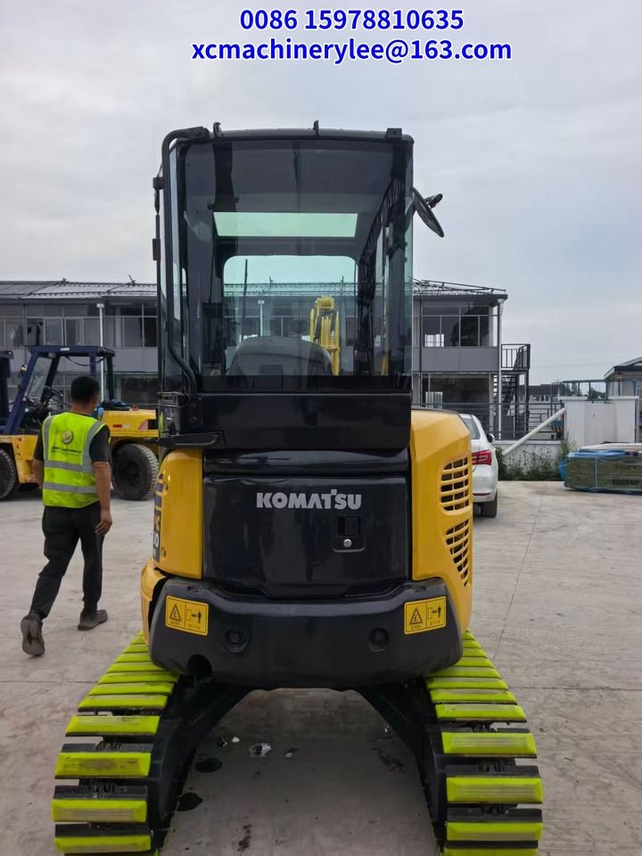 2024 Komatsu PC30MR mini excavator rear view