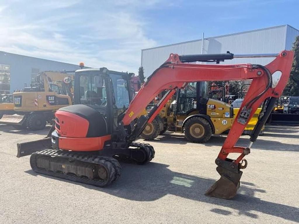 2016 Kubota U55-4 mini excavator, side view