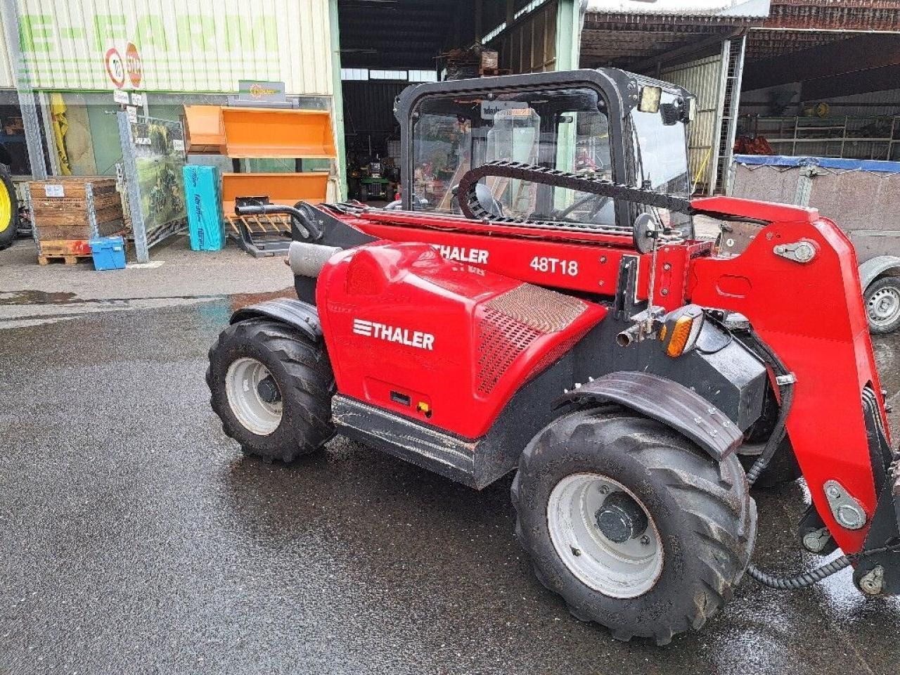 2015 Thaler 48T18 mini excavator, side view 2015 Thaler 48T18 mini excavator, side view