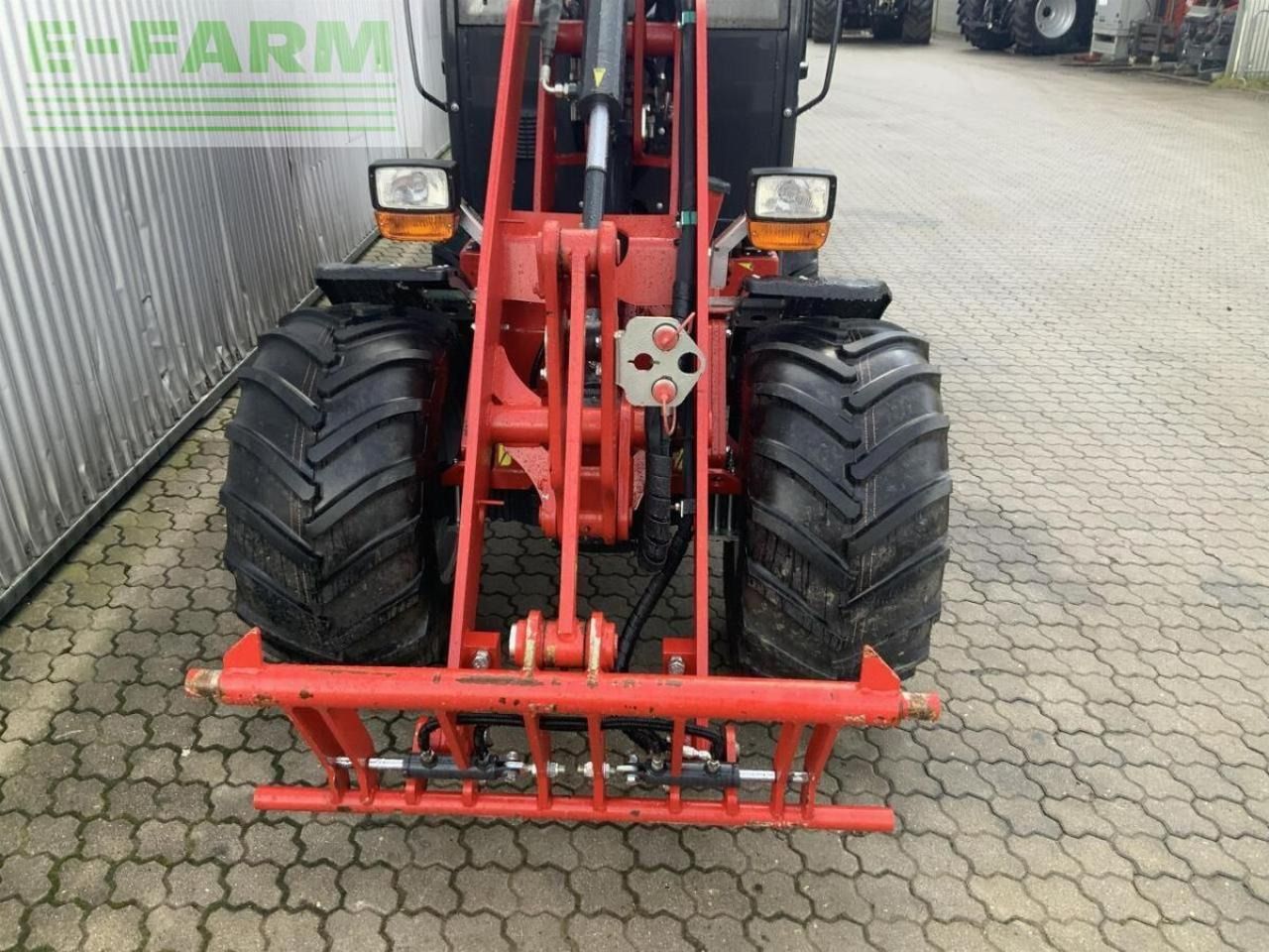 2023 Thaler 3448 S mini excavator, front view with attachment 2023 Thaler 3448 S mini excavator, front view with attachment