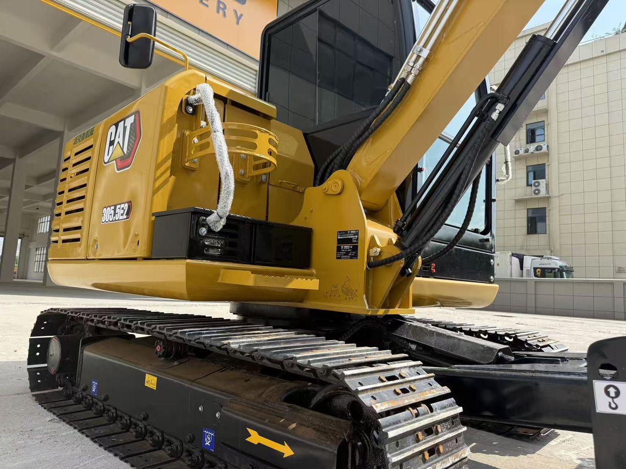 2024 Caterpillar 305.5E2 mini excavator side view