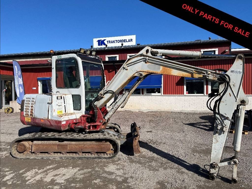2004 Takeuchi TB145 crawler excavator side view 2004 Takeuchi TB145 crawler excavator side view