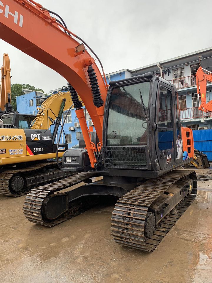 2021 Hitachi ZX120 crawler excavator, front three-quarter view 2021 Hitachi ZX120 crawler excavator, front three-quarter view