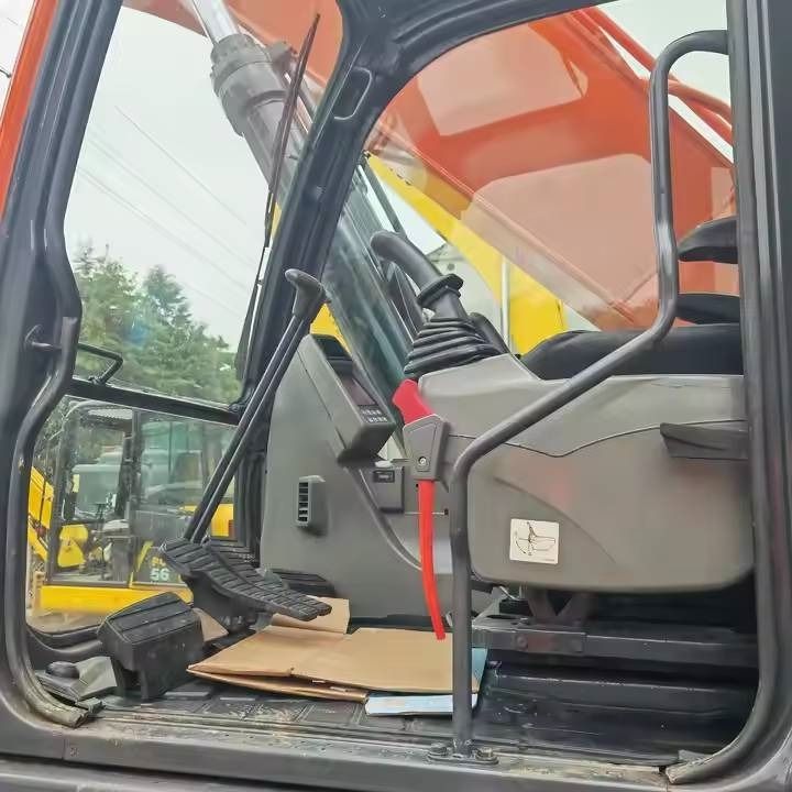 2024 Doosan DX340LC crawler excavator interior cab view