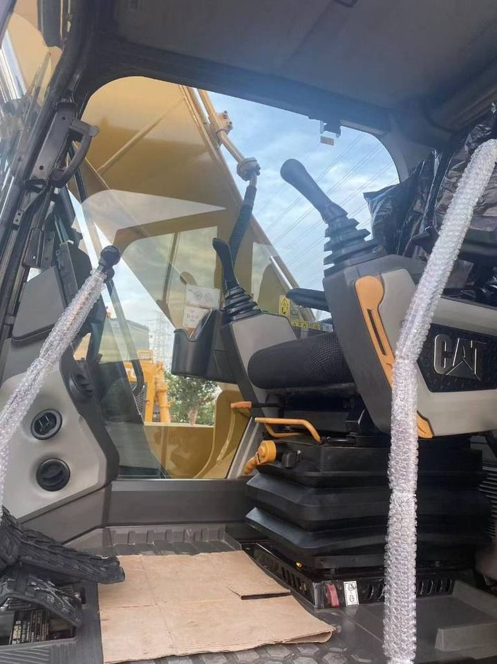2025 Caterpillar 320GC crawler excavator interior cab view 2025 Caterpillar 320GC crawler excavator interior cab view