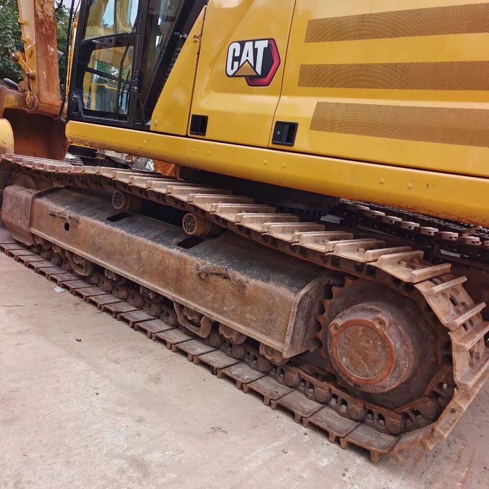2024 Caterpillar 320D2 rupsgraafmachine zijaanzicht van rupsbanden en carrosserie 2024 Caterpillar 320D2 rupsgraafmachine zijaanzicht van rupsbanden en carrosserie