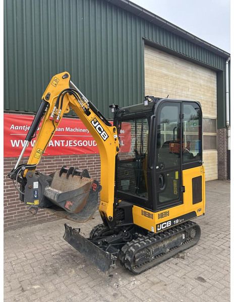 2023 JCB 19C-1 mini excavator, side view