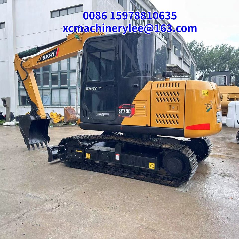 2024 Sany SY75C crawler excavator, side view 2024 Sany SY75C crawler excavator, side view