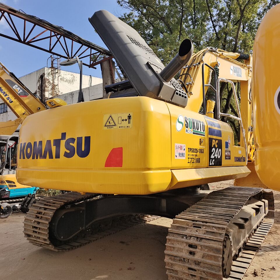 2025 Komatsu PC240LC-7 crawler excavator rear three-quarter view