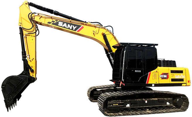 2020 Sany SY215C crawler excavator side view
