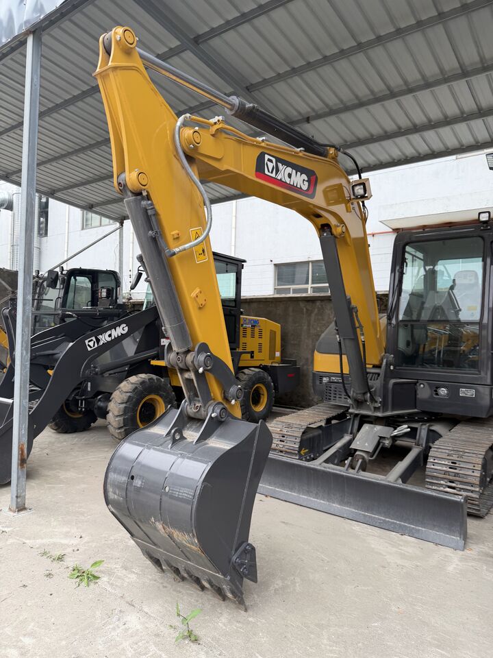 2026 XCMG XE60GA crawler excavator, front three-quarter view