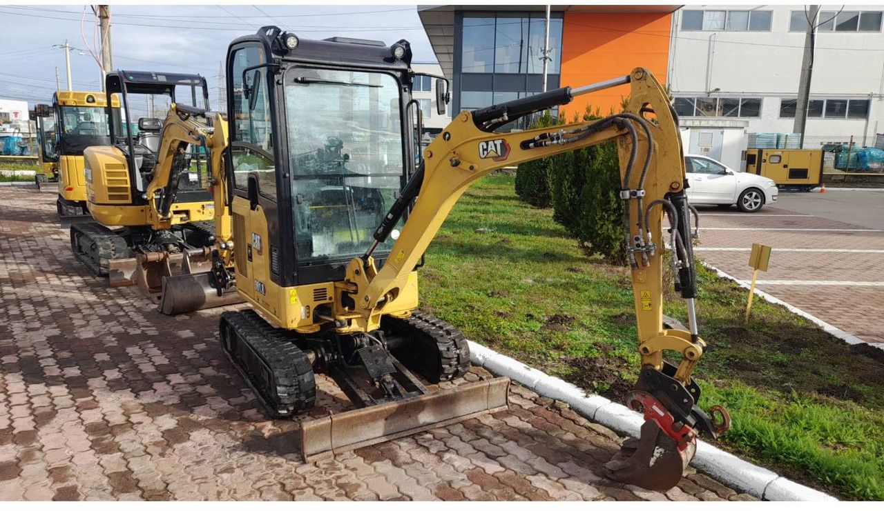 2021 Caterpillar 301.8-05 crawler excavator, front three-quarter view 2021 Caterpillar 301.8-05 crawler excavator, front three-quarter view