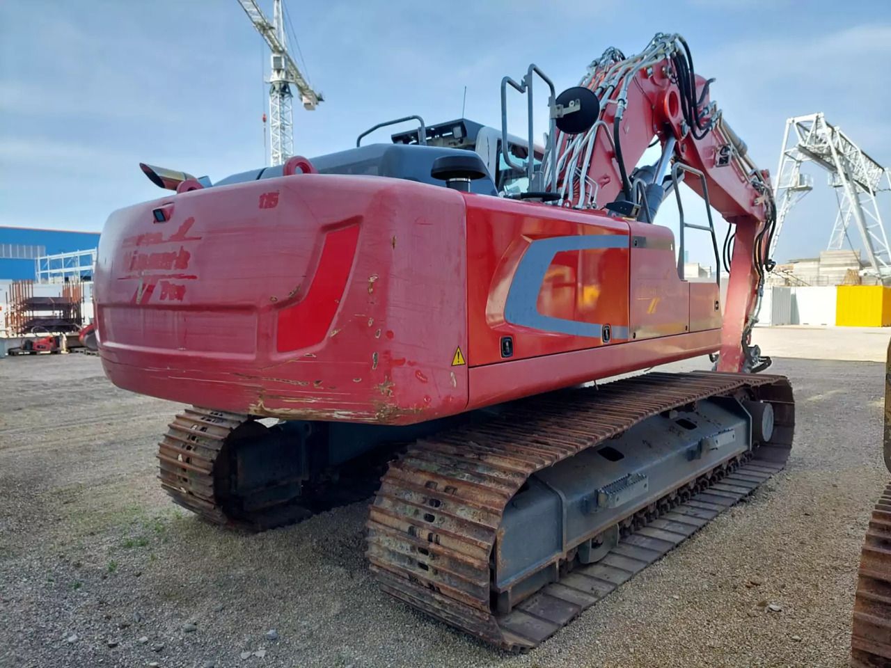 2019 Liebherr R926SLC crawler excavator, rear three-quarter view