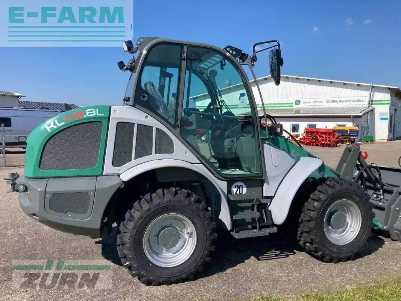 2023 Kramer KL43.8L mini excavator side view