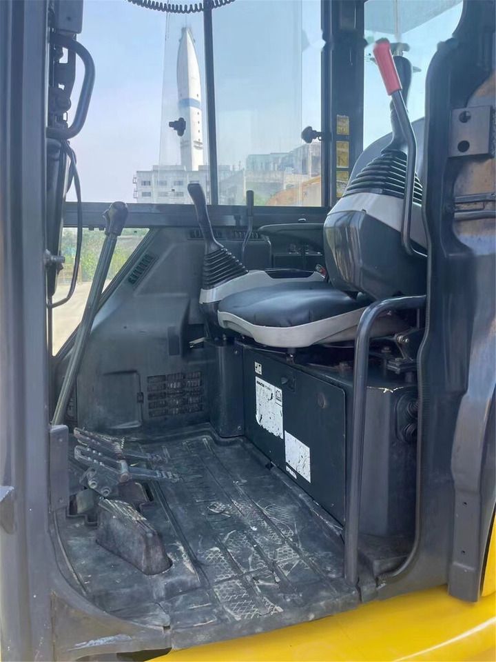 2022 Komatsu PC-55MR mini excavator interior view