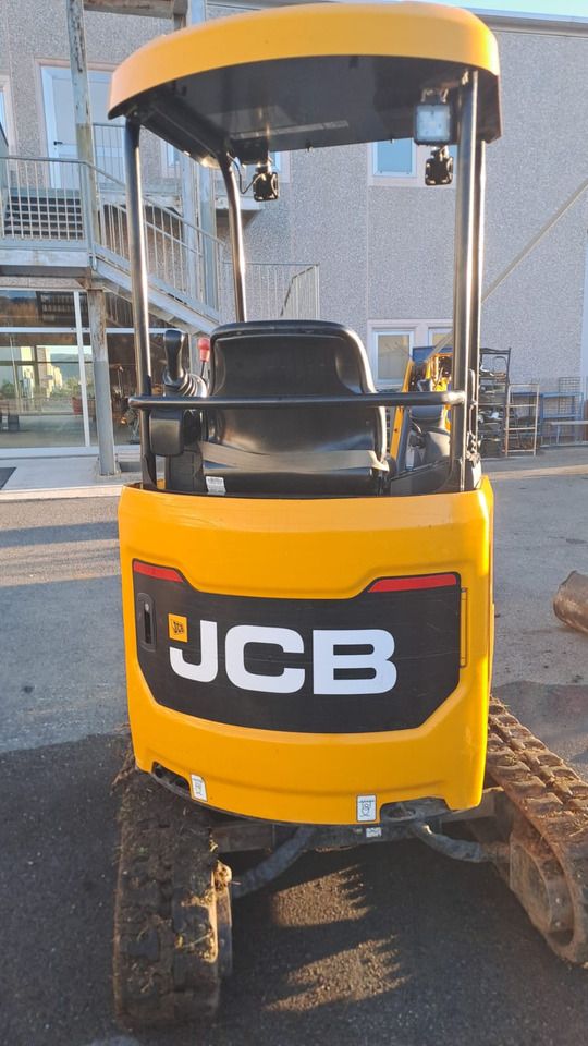 2023 JCB 18 Z-1 mini excavator, rear view 2023 JCB 18 Z-1 mini excavator, rear view