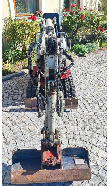 2009 Takeuchi TB108 mini excavator, front view