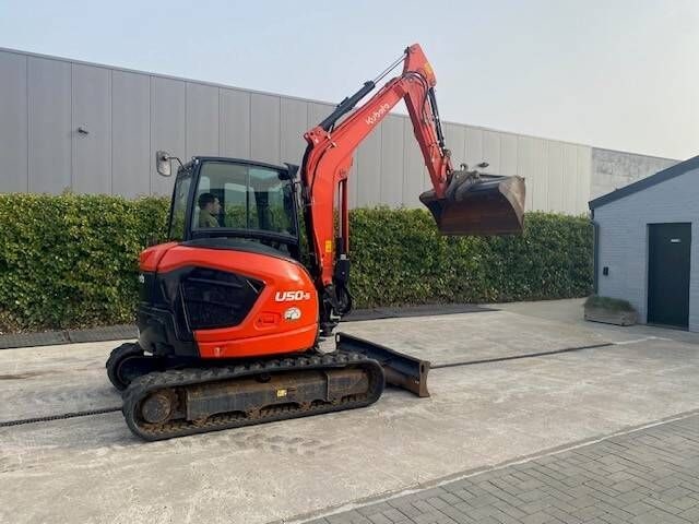 2021 Kubota U50-5 mini excavator, side view 2021 Kubota U50-5 mini excavator, side view
