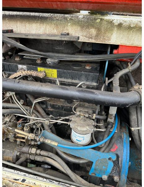 Kaiser X4M TURBOSTAR walking excavator engine compartment detail Kaiser X4M TURBOSTAR walking excavator engine compartment detail