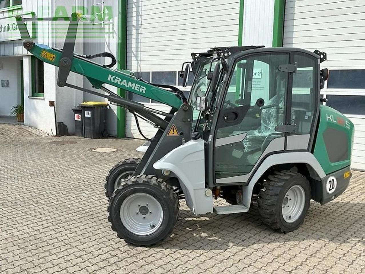 2022 Kramer KL12.5 mini excavator, side view