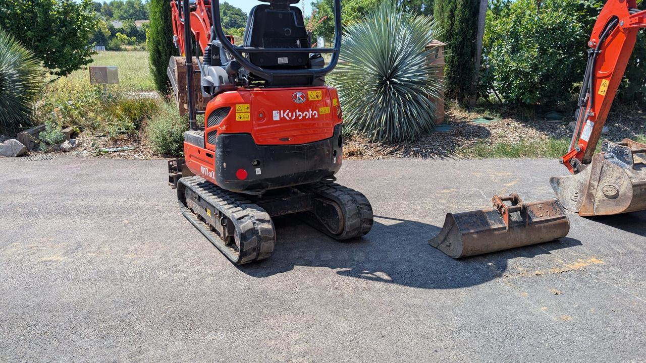 2022 Kubota U17-3 mini excavator rear view