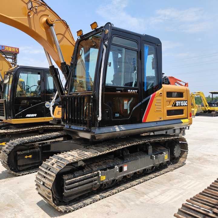 2022 Sany SY155C crawler excavator, side view 2022 Sany SY155C crawler excavator, side view