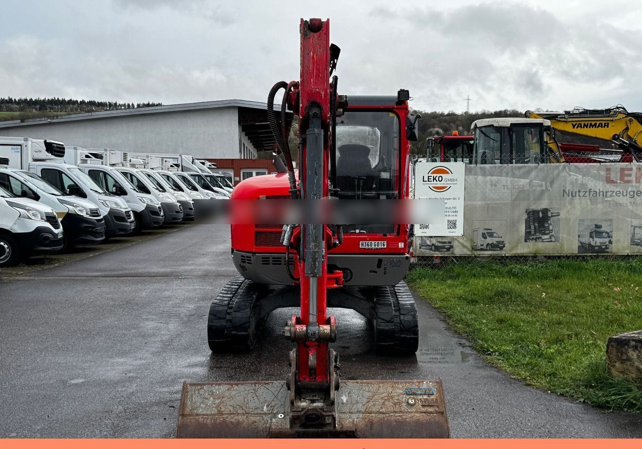 2014 Wacker Neuson 50Z3 mini excavator, front view