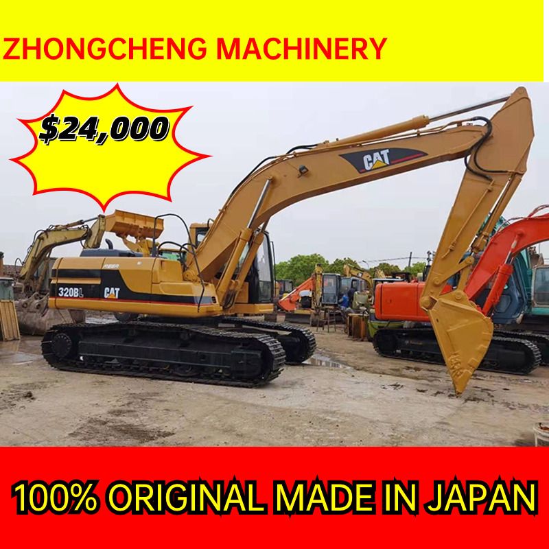 2012 Caterpillar 320BL crawler excavator, side profile view 2012 Caterpillar 320BL crawler excavator, side profile view