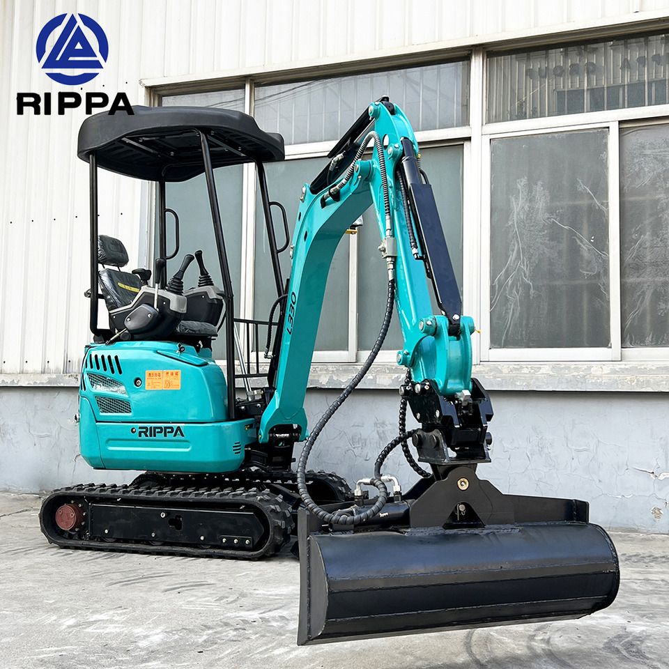 2026 Rippa R322L mini excavator, side view